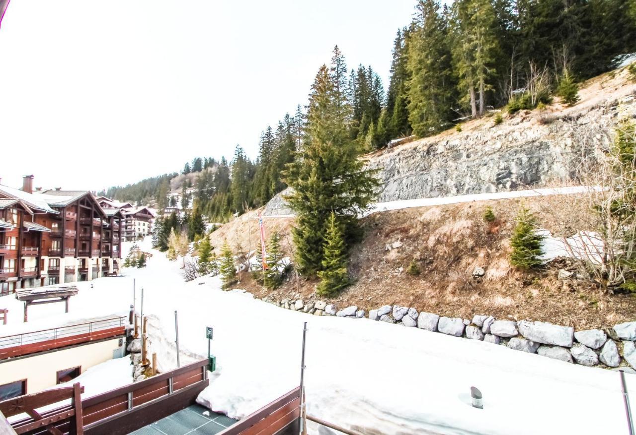 Large One-Bedroom Apartment, Wheelchair Adapted, Les Terrasses D'Eos Flaine Exteriör bild