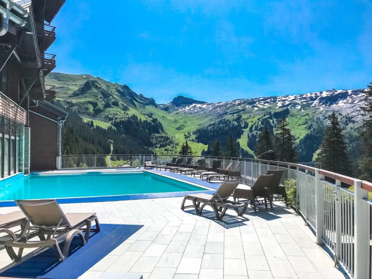 Large One-Bedroom Apartment, Wheelchair Adapted, Les Terrasses D'Eos Flaine Exteriör bild