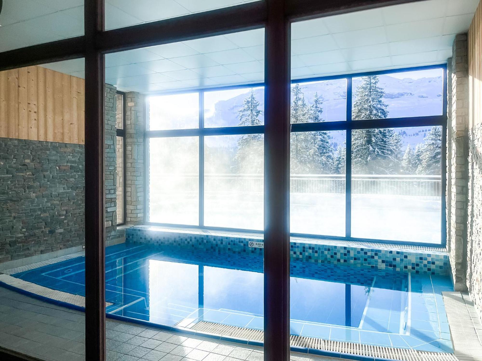 Large One-Bedroom Apartment, Wheelchair Adapted, Les Terrasses D'Eos Flaine Exteriör bild
