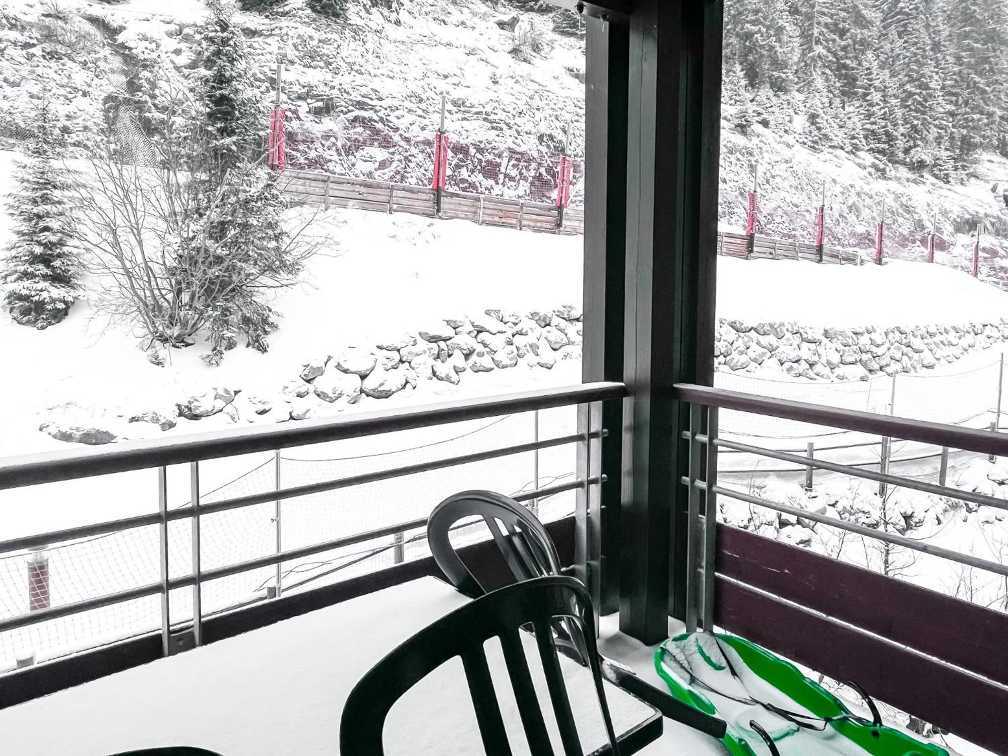 Large One-Bedroom Apartment, Wheelchair Adapted, Les Terrasses D'Eos Flaine Exteriör bild