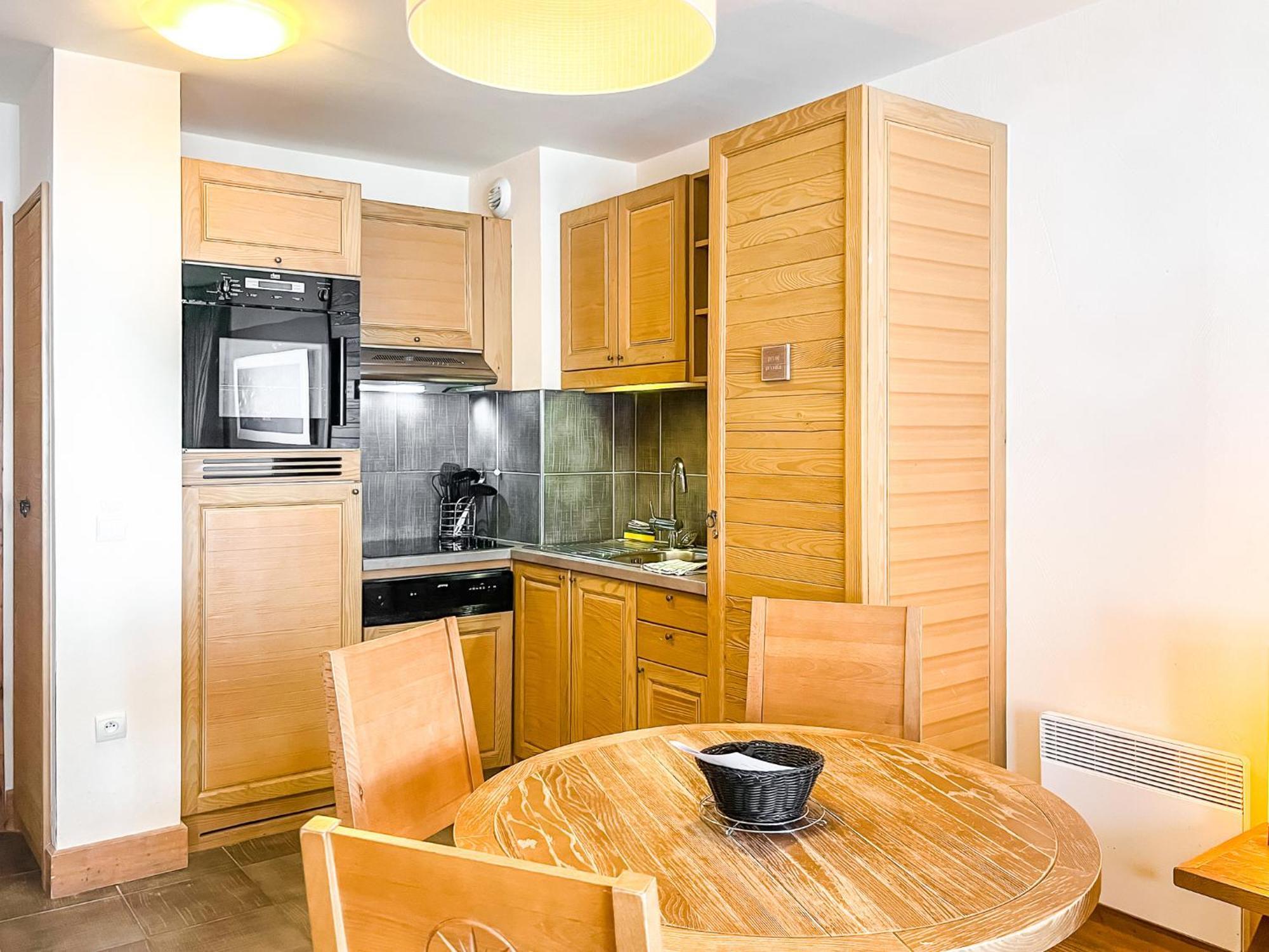 Large One-Bedroom Apartment, Wheelchair Adapted, Les Terrasses D'Eos Flaine Exteriör bild