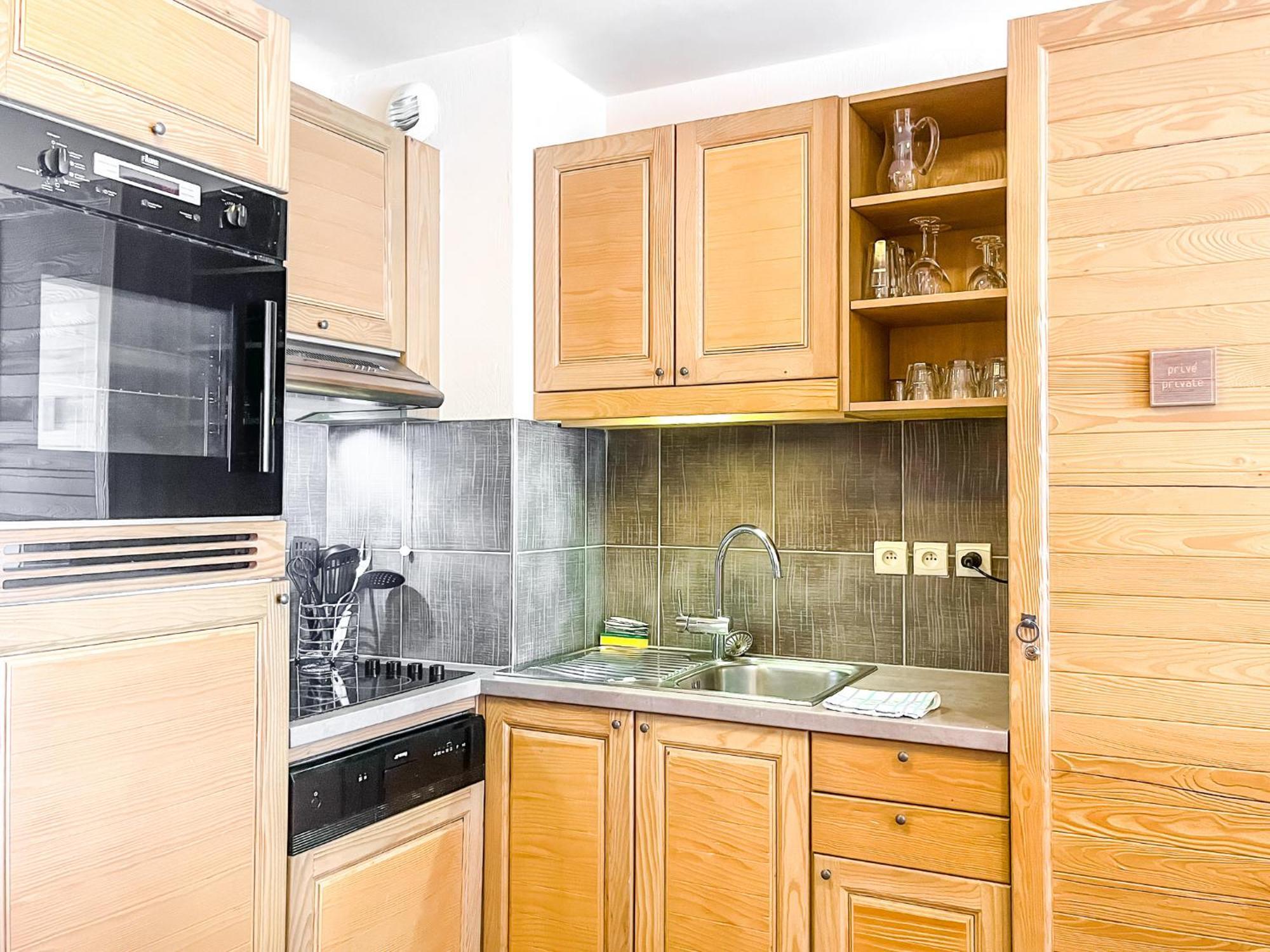Large One-Bedroom Apartment, Wheelchair Adapted, Les Terrasses D'Eos Flaine Exteriör bild